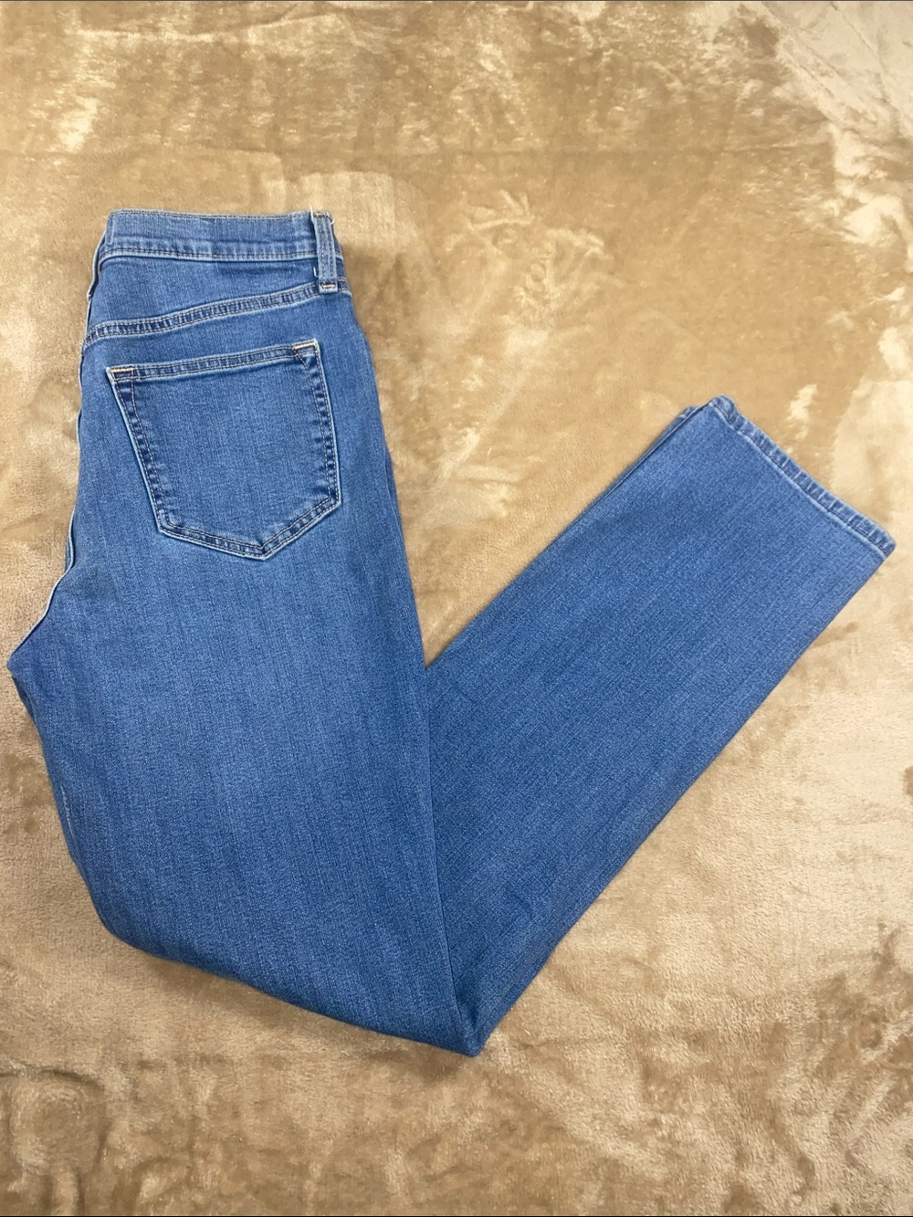 Abercrombie & Fitch Women's Medium Blue Straight Leg Jeans